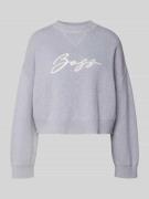 Relaxed fit gebreide pullover van puur katoen, model 'FINEVRA'