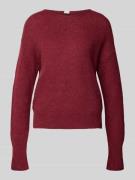 Gebreide pullover met ribboorden, model 'LISA'