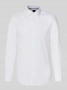 Slim fit zakelijk overhemd van puur katoen, model 'HANK'