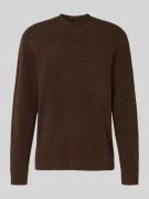 Gebreide pullover met polokraag, model 'MAVERICK'