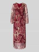 Maxi-jurk met V-hals