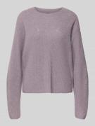 Regular fit gebreide pullover van een mix van wol en alpaca, model 'C_...