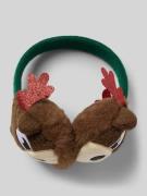 Oorwarmers in kerstdesign, model 'Reindeer'