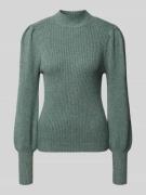 Regular fit gebreide pullover van viscosemix, model 'KATIA'