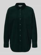 Relaxed fit overhemdblouse van puur katoen, model 'AIME-MOXI'