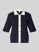 Gebreide cardigan met 1/2-mouwen, model 'LORO'