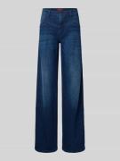 Jeans met wijde pijpen, model 'AIMEE SEAM'
