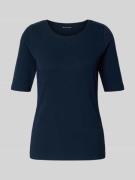 Regular fit T-shirt van katoenmix