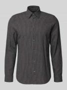 Shaped fit vrijetijdsoverhemd van puur katoen