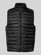 Gewatteerde bodywarmer met ritszakken