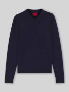 Slim fit poloshirt van viscosemix