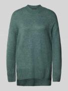 Oversized gebreide pullover met ronde hals, model 'LEFILE'