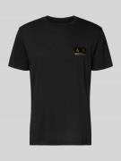 Regular fit T-shirt met logostitching