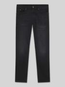 Slim fit jeans van katoenmix, model 'DELAWARE'