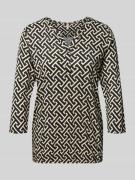 Lang shirt met 3/4-mouwen, model 'FELICITY'