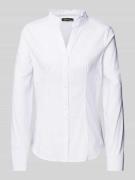 Blouse met opstaande kraag