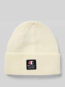 Muts in gebreide look, model 'Rib'