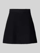 Nauwsluitende minirok met wol, model 'MALOU'