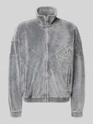 Oversized sweatjack van katoenmix, model 'DELSO'