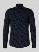 Slim fit zakelijk overhemd met kentkraag, model 'HANK'