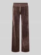 Sweatpants met elastische band, model 'Layla'