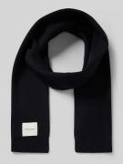 Sjaal met labeldetail