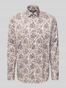 Modern fit vrijetijdsoverhemd met kentkraag