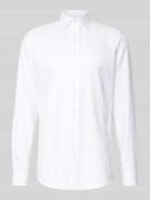 Regular fit zakelijk overhemd met extra lange mouwen