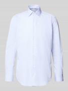 Regular fit zakelijk overhemd van premium materiaal met kentkraag