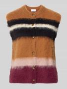 Gilet in gebreide look