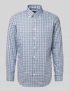 Regular fit zakelijk overhemd van katoen