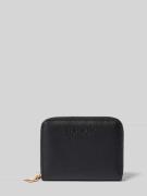 Portemonnee met labeldetail, model 'YLVA'