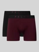Boxershort met elastische logo in band in een set van 2 stuks