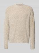 Regular fit gebreide pullover met alpaca, model 'NOAH'