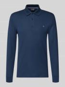 Poloshirt met labelstitching