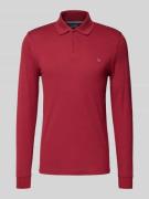 Poloshirt met labelstitching