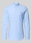 Vrijetijdsoverhemd met labelstitching