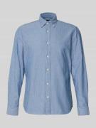 Regular fit vrijetijdsoverhemd van puur katoen