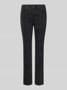 Slim fit jeans met viscose, model 'Mary'