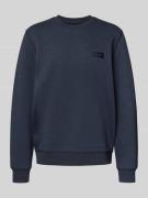 Regular fit sweatshirt van puur katoen