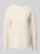 Regular fit sweatshirt van katoenmix