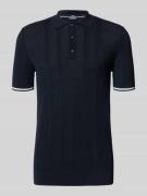 Poloshirt met labelstitching