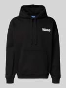 Relaxed fit hoodie van puur katoen, model 'NYROHOOD'