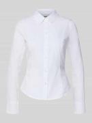 Overhemdblouse met knoopsluiting