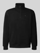 Loose fit sweatshirt van katoenmix