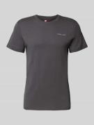 Regular fit T-shirt van puur katoen