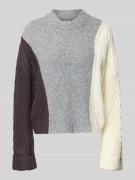 Oversized gebreide pullover met wol, model 'PHOENIX'