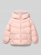 Gewatteerd jack met capuchon