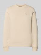 Regular fit sweatshirt van katoenmix