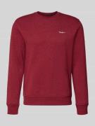 Regular fit sweatshirt van katoenmix, model 'GRIFFIN'